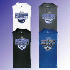 Springer Basketball Sleeveless Hoodie
